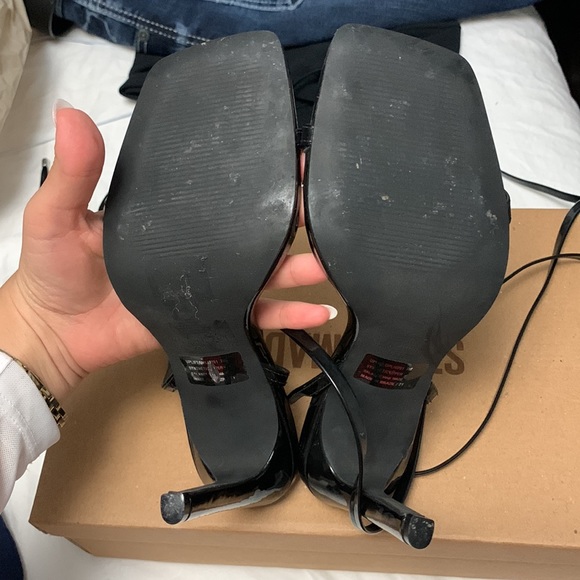 Steve Madden square toe wrap up heel - Picture 3 of 8